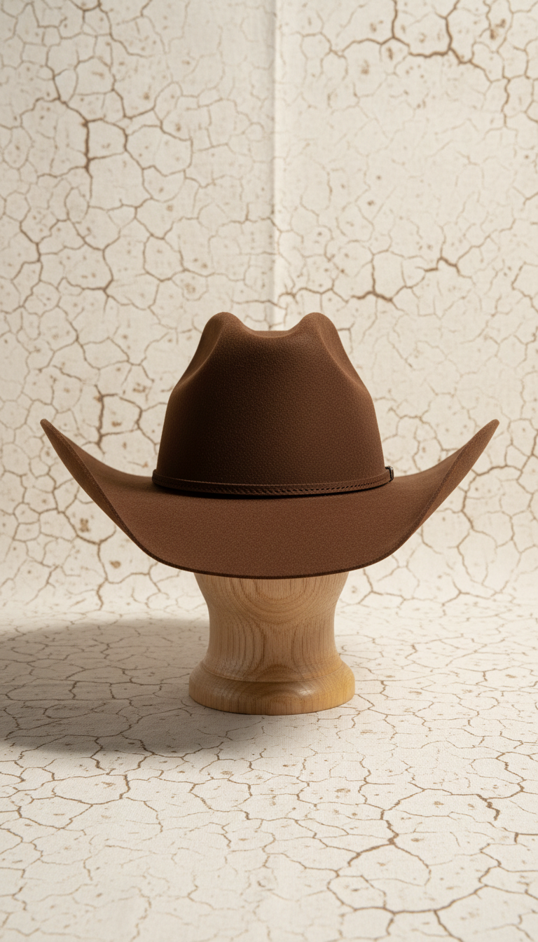Saddle Brown Custom Cowboy Hat